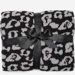 BAREFOOT DREAMS CozyChic Leopard Print Throw Blanket, Size 45 x 60